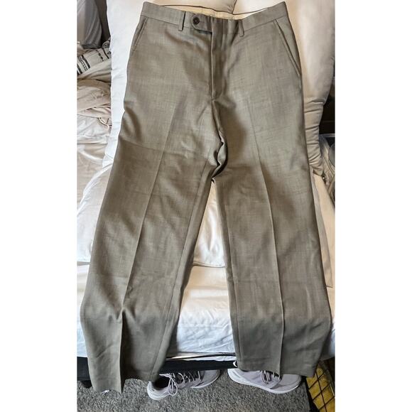 Tessuto Marzotto S32 100% Wool pants Made In Italy Vintage pants - Picture 5 of 5